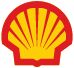 Shell's Pecten-logo (midden) in kleur - RGB.